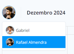 Filtro por usuário