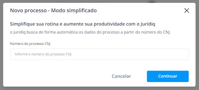 Criação de processo